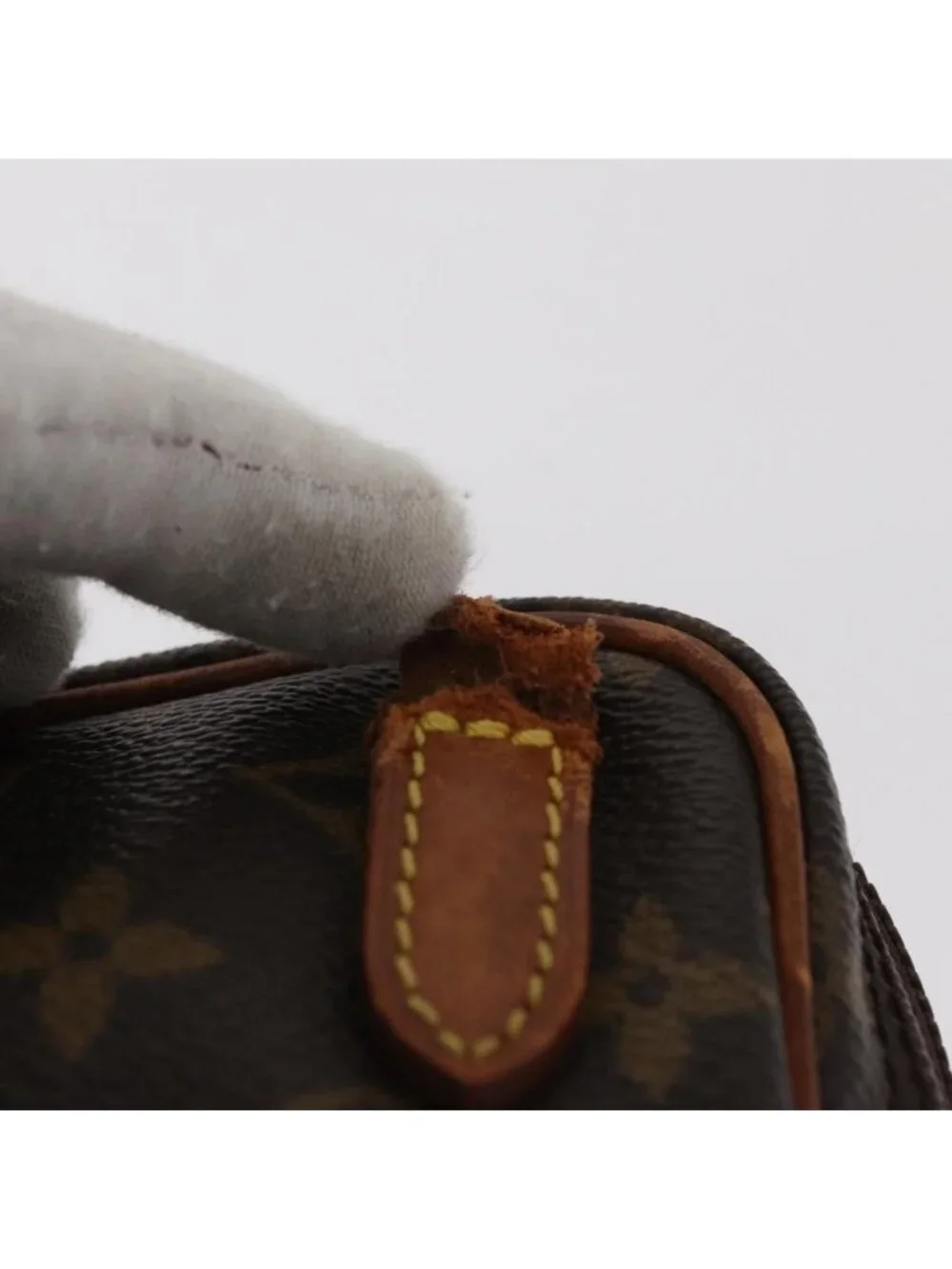Authentic LOUIS VUITTON Monogram Marly Bandouliere Shoulder Bag M51828 LV